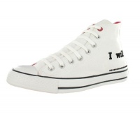 Converse All Star Chuck Taylor Red Hi Sneaker,White,10 M US