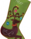 Dimensions Needlecrafts Felt Applique, Ornate Deer Stocking