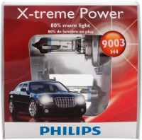 Philips 9003 XPS2 X-treme Power Headlight Bulb, Pack of 2