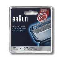 Braun 8000 Activator Combi-Pack Foil and Cutterblock Replacement Parts for Braun's Activator Razor Models 8595 and 8585