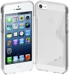 Cimo S-Line Back Case Flexible Cover TPU for Apple iPhone 5 - Clear