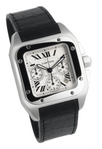 Cartier Men's W20090X8 Santos 100 XL Automatic Chronograph Watch