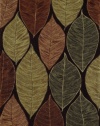 Dalyn Rugs Studio 9 8-Feet by 10-Feet Area Rug, Chocolate