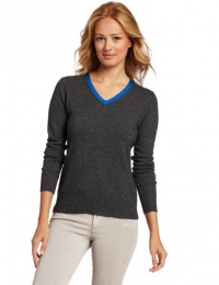 Sofie Women's 100% Cashmere V-Neck Sweater