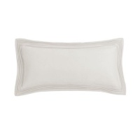 Echo Brushstroke 12 by 25-Inch Polyester Fill Pillow, Ivory