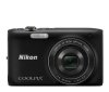 Nikon COOLPIX S3100 14 MP Digital Camera with 5x NIKKOR Wide-Angle Optical Zoom Lens and 2.7-Inch LCD - Black