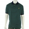 Polo Ralph Lauren Mens Classic-fit Stripe Interlock Polo Shirt