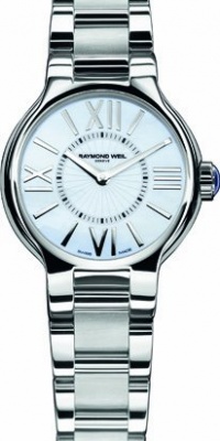 Raymond Weil Women's 5927-ST-00907 Noemia Mother-Of-Pearl Roman Numerals Dial Watch