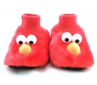 Sesame Street Elmo and Cookie Monster Puppets Slippers