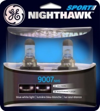 GE 9007NHS/BP2 Nighthawk SPORT Automotive Replacement Bulbs, Pack of 2