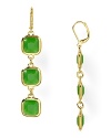 kate spade new york crafts a pair of earrings just for hue. Go for color with linear drops earrings in of-the-moment shades of blue.