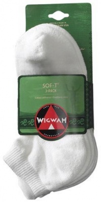 Wigwam Women's Sof-T Low Cut Socks, 3-Pack