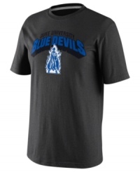 Showcase your team spirit in this NCAA Duke Blue Devils tee by Nike.