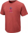 MLB Los Angeles Angels Big Time Play Short Sleeve Pigment Dye Tee Men's