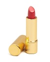 Estée Lauder Mad Men Collection Signature Lipstick in Cherry features a creme satin finish and six hour continual moisture delivered to lips for smooth, rich color. The fluted golden case has its own chic pouch for purse or travel. The luxurious carton is a custom design inspired by the Estée Lauder packaging from the 1960s.