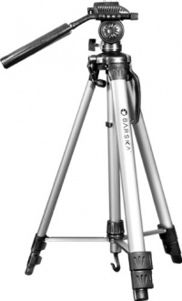 BARSKA Deluxe Tripod Extendable to 63.4 w/ Carrying Case