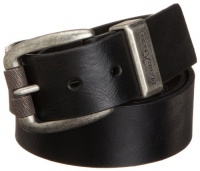 Marc Ecko Cut & Sew Mens Wide Width Casual Belt With Roller Buckle, Black, X-Large