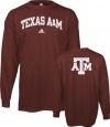 Texas A&M Aggies Maroon Adidas Relentless Long Sleeve T-Shirt