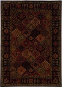 Couristan 3721/4876 Everest Antique Baktiari/Midnight 7-Feet 10-Inch by 11-Feet 2-Inch Rug