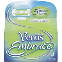 Gillette Venus Embrace Womens Razor Refill Cartridges, 4-Count