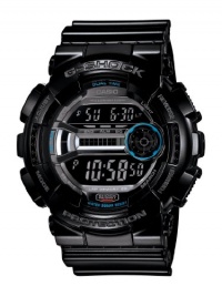 Casio Men's GD110-1 G-Shock Black Resin 60 Lap Digital Sport Watch