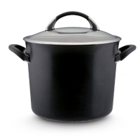 Circulon Symmetry Hard Anodized Nonstick 8-Quart Covered Stockpot