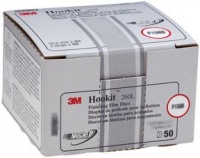 3M 00907 Hookit 3 P1500 Grade Finishing Film Disc, (Box of 50)