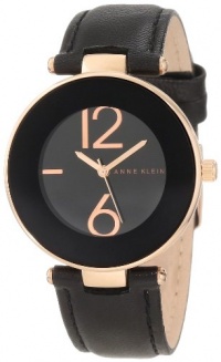 Anne Klein Women's AK/1064RGBK Rose Gold Tone Watch