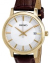 Seiko Men's SGEF92P2 White Dial Watch