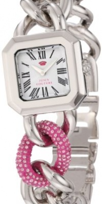 Juicy Couture Women's 1901019 J.G. Chain Link Bracelet Watch