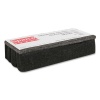 Sparco SPR1 Chalkboard Eraser, All-Felt, Dustless, Black