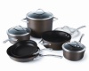 Calphalon Contemporary 10-Piece Bronze Anodized Edition Nonstick Cookware Set