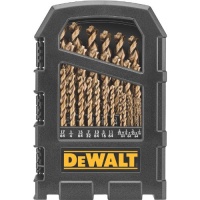 DEWALT DW1269 29-Piece Cobalt Pilot-Point Metal Drill Bit Index Set