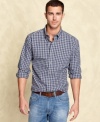 Need a casual staple for your seasonal style? This plaid shirt from Tommy Hilfiger suits almost every fall moment.