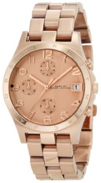 Marc by Marc Jacobs Women's MBM3074 Henry Classic Chronograph Rose Gold Watch