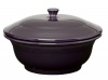 Fiesta 70-Ounce Covered Casserole, Plum