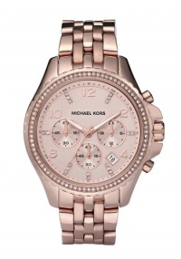 Michael Kors Pilot Rose Gold-Tone Chronograph Mens Watch MK5425