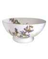 A natural for casual dining, the Althea Nova vegetable bowl by Villeroy & Boch features durable porcelain planted with delicate herbs for a look that's fresh from the garden. With green trim.