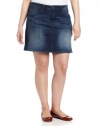 Levi's Women's Plus Size Quilted Skirt