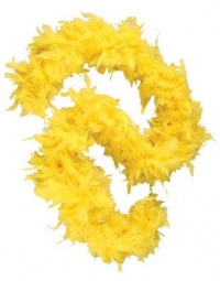 Deluxe Large Yellow 72 Costume Accessory Feather Boa [Apparel]