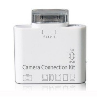 PortaCell Apple Camera Connection Kit - 5+1 in 1 Card Reader for Apple iPad iPad 2 The New iPad 3