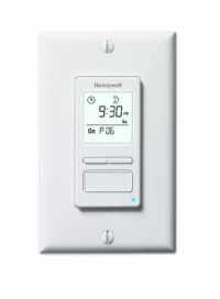 Honeywell Econoswitch RPLS740B 7-Day Solar Time Table Programmable Switch for Lights and Motors