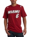 NBA Miami Heat Lebron James Name & Number T-Shirt