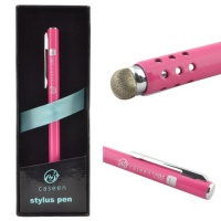 caseen VIBE L Extra Long Stylus Pen (Pink) w/ Gift Box for iPad 4, iPad Mini, iPad 2/3, iPhone 5 4S, Asus Transformer, Asus Transformer TF300, TF700 Series, VivoTab RT, Microsoft Surface, Acer Iconia, Barnes & Noble Nook HD+, Nook HD, Nook Color / Tablet,