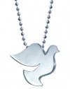 Alex Woo Little Faith Sterling Silver Dove Pendant Necklace, 16