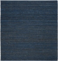 Area Rug 8x8 Square Natural Fiber Blue Color - Surya Continental Rug from RugPal