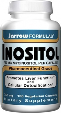 Jarrow Formulas Inositol,  750 mg, 100 Vegetarian capsules