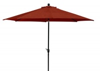 Ace Evert 9-Feet Auto Tilt Market Umbrella, Olefin Fabric, Terra Cotta