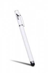 Acase 2 in 1 Stylus + Pen for Apple iPad 16GB, 32GB, 64GB WiFi + 3G, iPad 2, iPhone, iPod, Motorola Xoom, Samsung Galaxy, BlackBerry Playbook -White