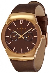 Skagen Strap Rose-Gold Mens Watch 583XLRLM